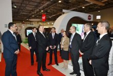 Azerbaijani president visited Bakutel 2015 exhibition (PHOTO)
