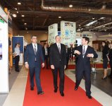 Azerbaijani president visited Bakutel 2015 exhibition (PHOTO)