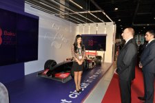 Azerbaijani president visited Bakutel 2015 exhibition (PHOTO)