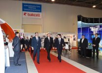Azerbaijani president visited Bakutel 2015 exhibition (PHOTO)