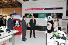 Azerbaijani president visited Bakutel 2015 exhibition (PHOTO)