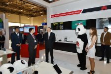 Azerbaijani president visited Bakutel 2015 exhibition (PHOTO)