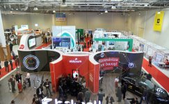 Azerbaijani president visited Bakutel 2015 exhibition (PHOTO)