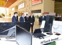 Azerbaijani president visited Bakutel 2015 exhibition (PHOTO)