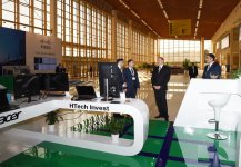 Azerbaijani president visited Bakutel 2015 exhibition (PHOTO)