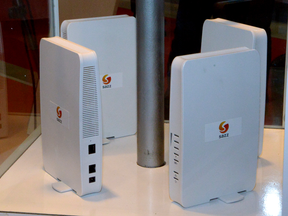 Sazz 4G demonstrated record data transmission speed (PHOTO)