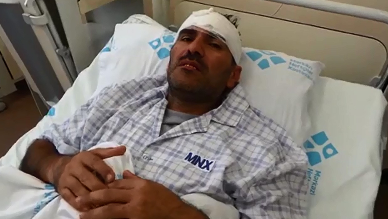 Waves reached 10 meters during Azerbaijani offshore field fire (VIDEO)