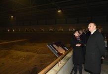 President Ilham Aliyev views Terracotta Army Museum in China