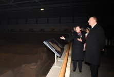 President Ilham Aliyev views Terracotta Army Museum in China