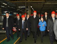 President Aliyev visits Shaanxi Automobile Group in Xian (PHOTO)