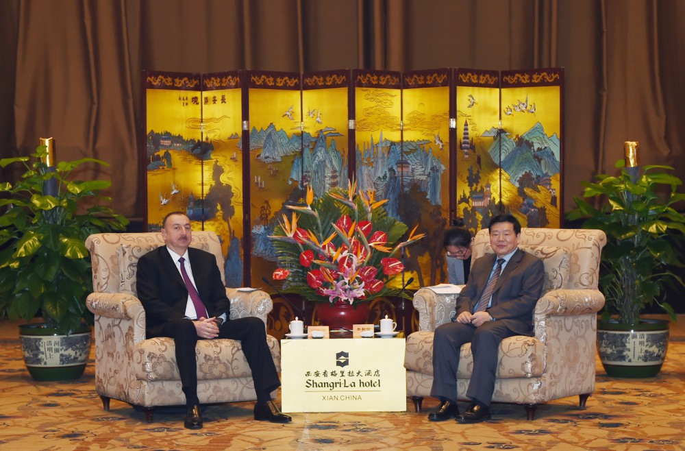 President Aliyev: Azerbaijan wants to expand co-op with China in all areas (PHOTO)