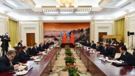 President Aliyev: Route through Azerbaijan can be shortest way to deliver Chinese products to Europe (PHOTO)
