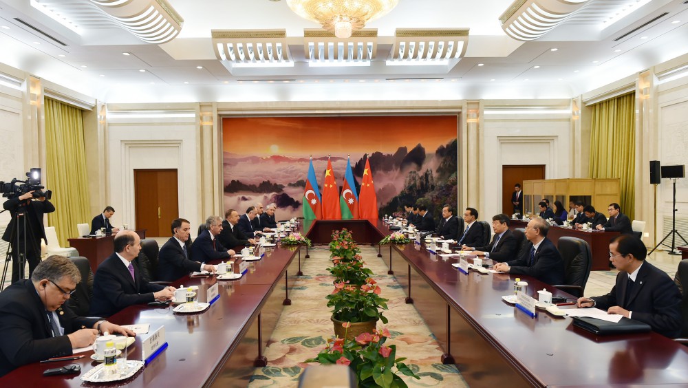 President Aliyev: Route through Azerbaijan can be shortest way to deliver Chinese products to Europe (PHOTO)