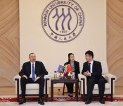 Azerbaijani president honored in Renmin University of China
