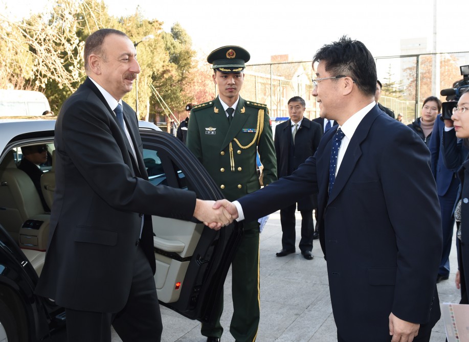 Azerbaijani president honored in Renmin University of China