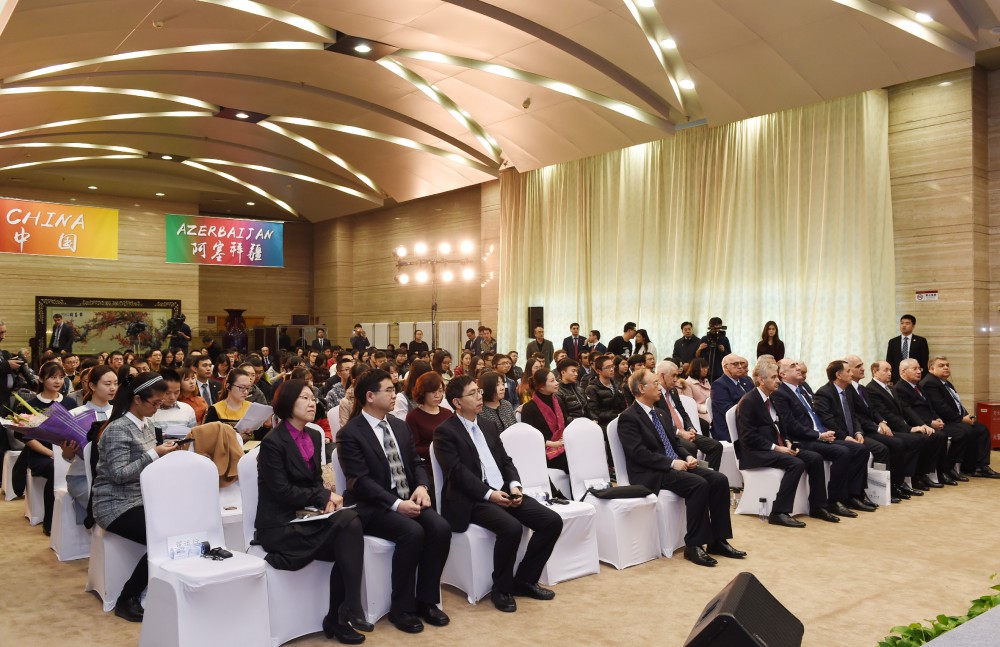Azerbaijani president honored in Renmin University of China