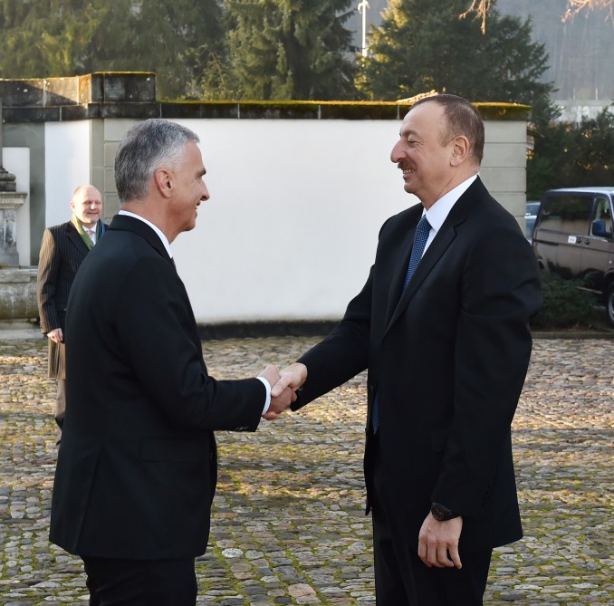 Bern hosted Azerbaijani, Armenian presidents’ meeting