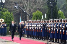 Official welcoming ceremony held for Afghan president (PHOTO)