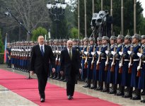 Official welcoming ceremony held for Afghan president (PHOTO)