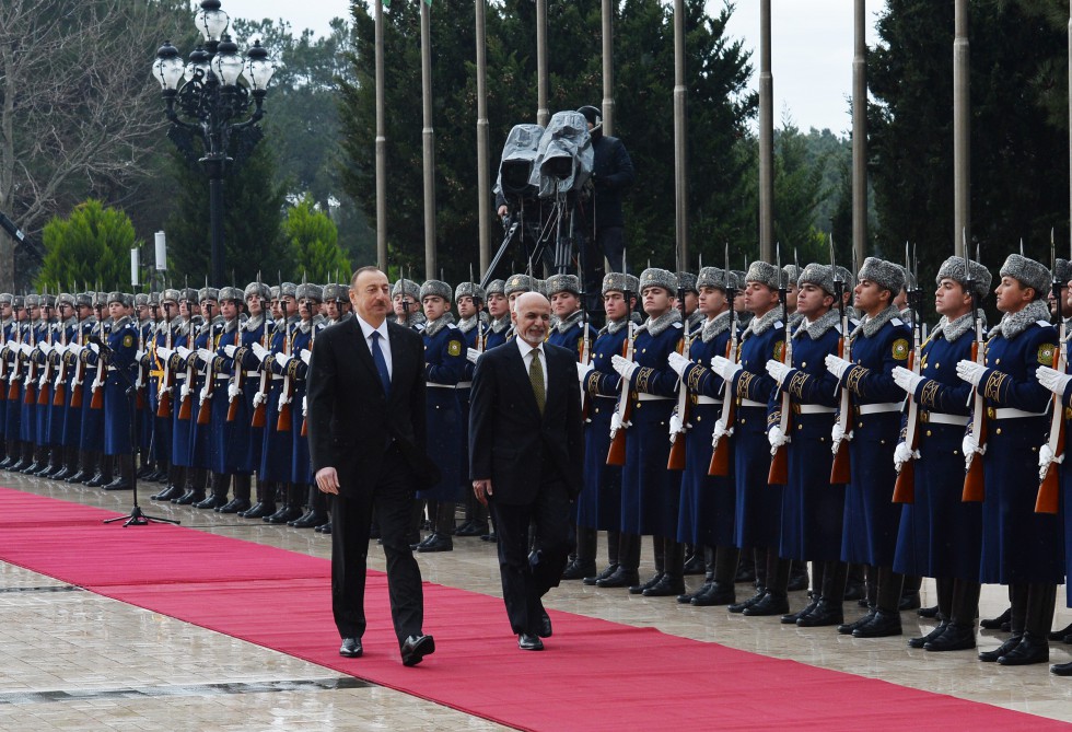 Official welcoming ceremony held for Afghan president (PHOTO)