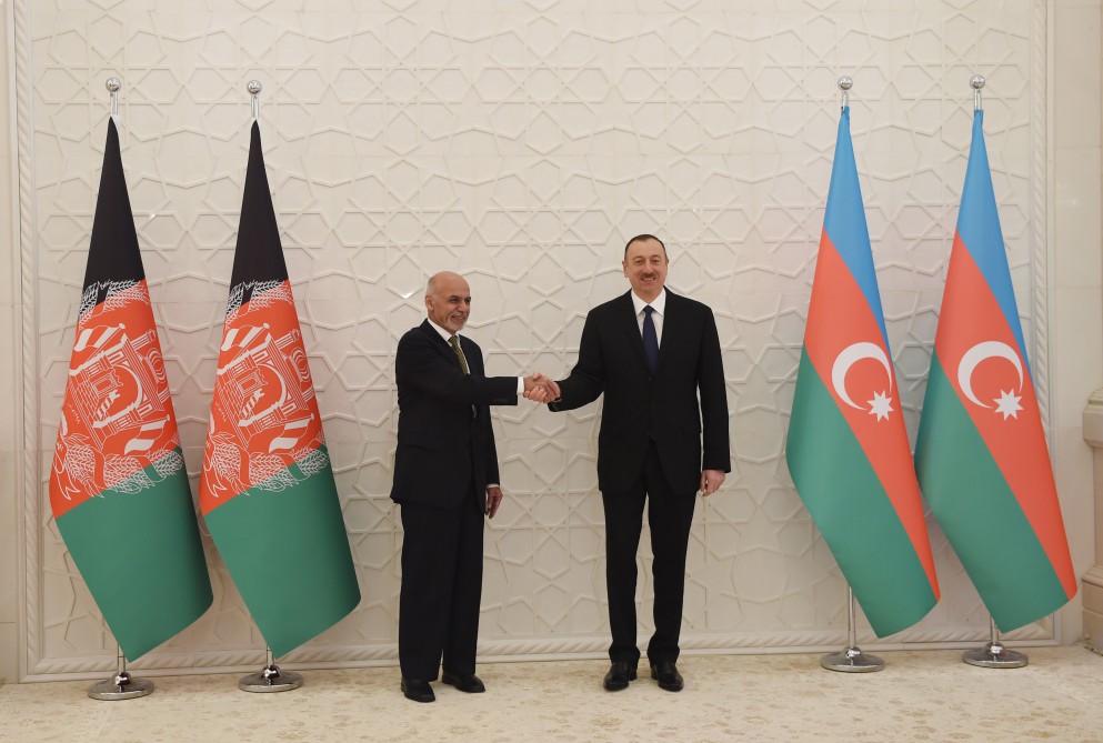 Official welcoming ceremony held for Afghan president (PHOTO)