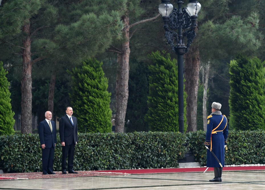 Official welcoming ceremony held for Afghan president (PHOTO)