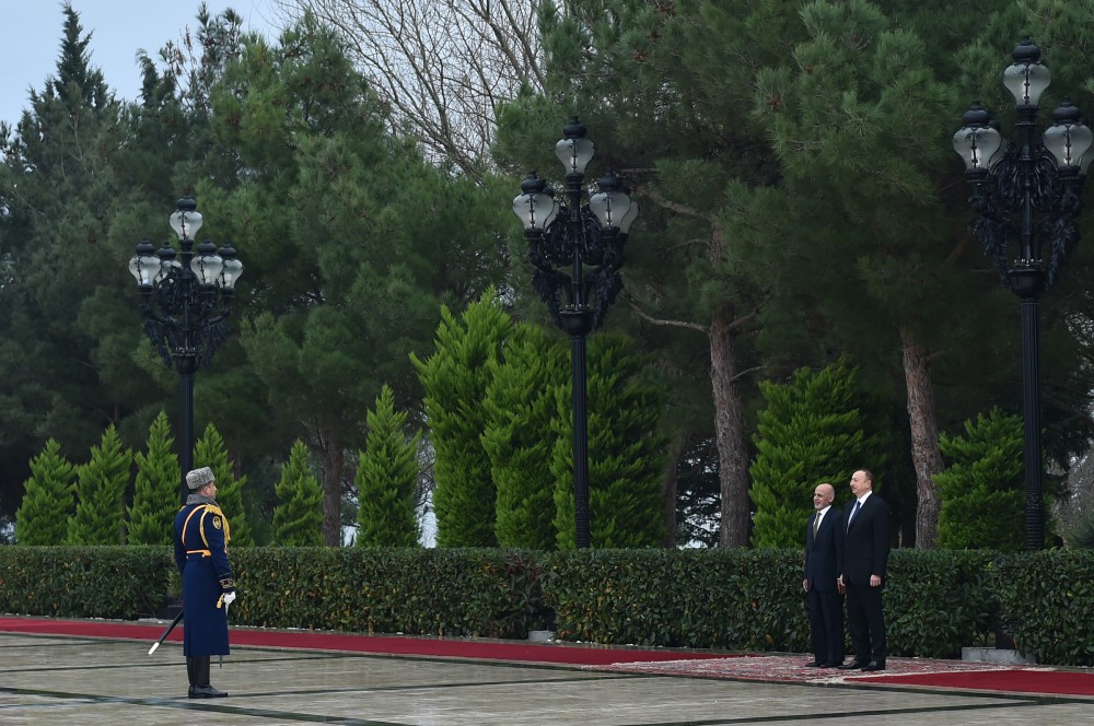 Official welcoming ceremony held for Afghan president (PHOTO)