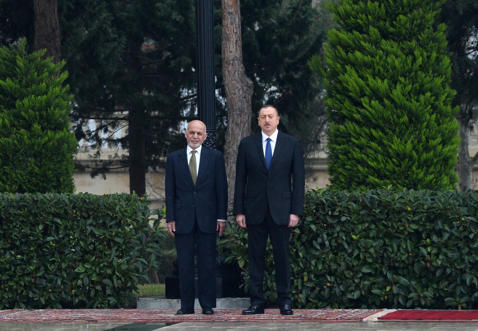 Official welcoming ceremony held for Afghan president (PHOTO)