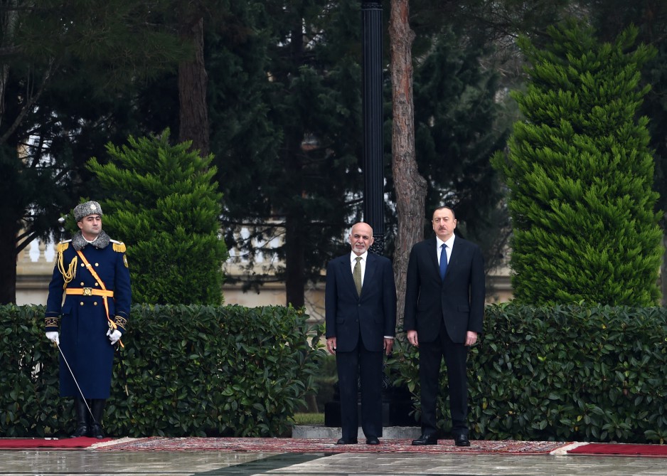 Official welcoming ceremony held for Afghan president (PHOTO)