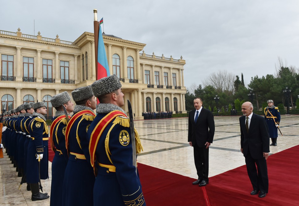 Official welcoming ceremony held for Afghan president (PHOTO)