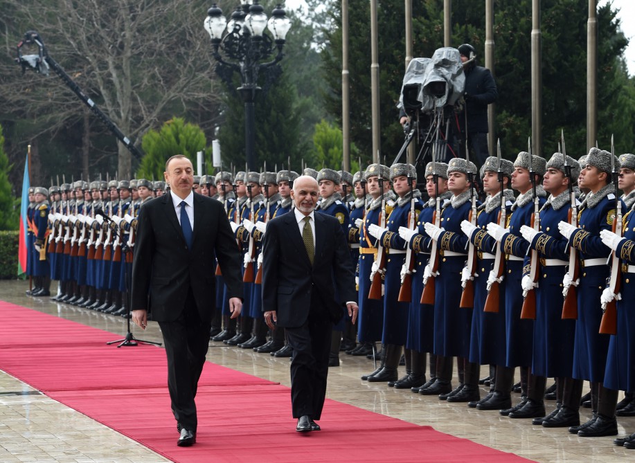 Official welcoming ceremony held for Afghan president (PHOTO)