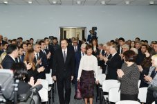 President Aliyev, his spouse attend ceremony dedicated to 2015 sport results