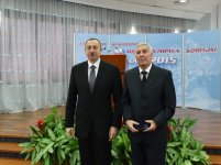 President Aliyev, his spouse attend ceremony dedicated to 2015 sport results