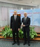 President Aliyev, his spouse attend ceremony dedicated to 2015 sport results