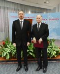 President Aliyev, his spouse attend ceremony dedicated to 2015 sport results