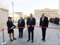 President Aliyev attends opening of expanded metro station in Baku