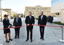 President Aliyev attends opening of expanded metro station in Baku