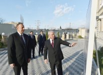 President Aliyev attends opening of “Veterinary town”