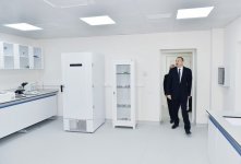 President Aliyev attends opening of “Veterinary town”