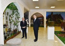 President Aliyev attends opening of “Veterinary town”