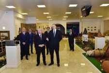 President Aliyev attends opening of “Veterinary town”