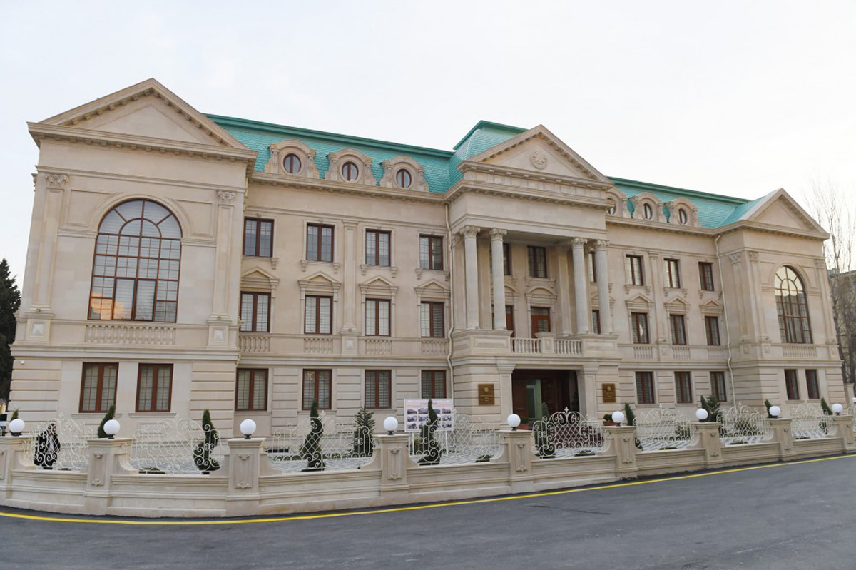 President Aliyev attends opening of “Veterinary town”