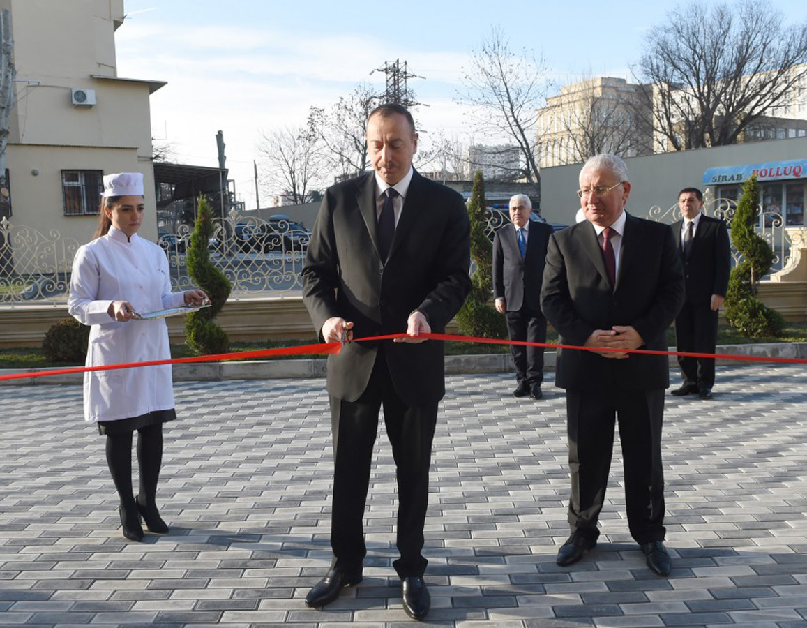 President Aliyev attends opening of “Veterinary town”