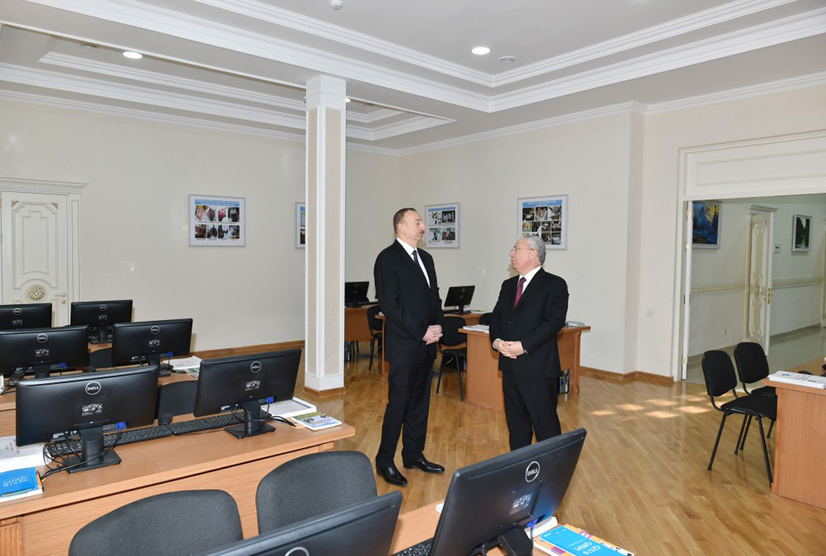 President Aliyev attends opening of “Veterinary town”