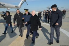 Firefighting underway at faulty platform in Caspian (PHOTO)