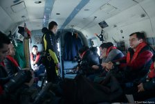 Firefighting underway at faulty platform in Caspian (PHOTO)