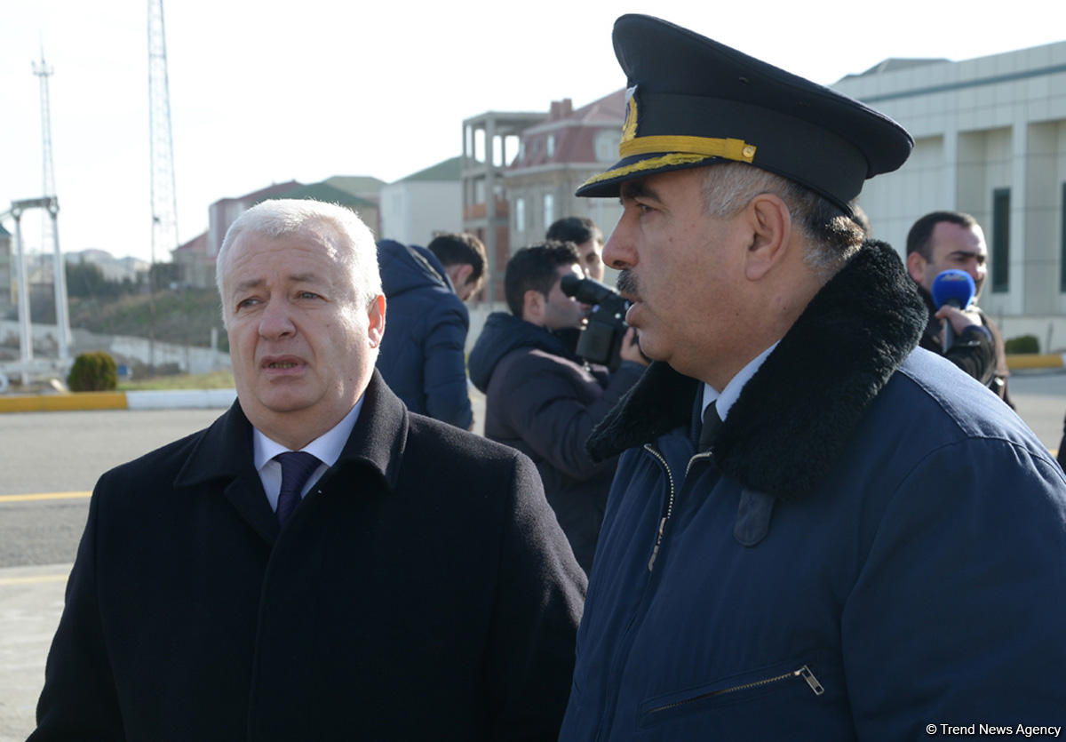 Firefighting underway at faulty platform in Caspian (PHOTO)