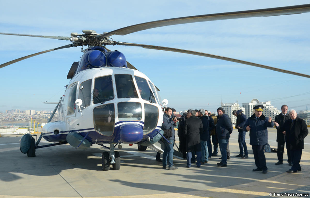 Firefighting underway at faulty platform in Caspian (PHOTO)