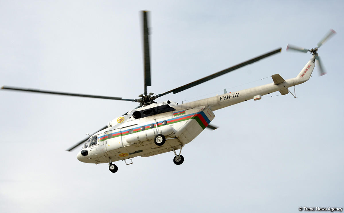 Firefighting underway at faulty platform in Caspian (PHOTO)