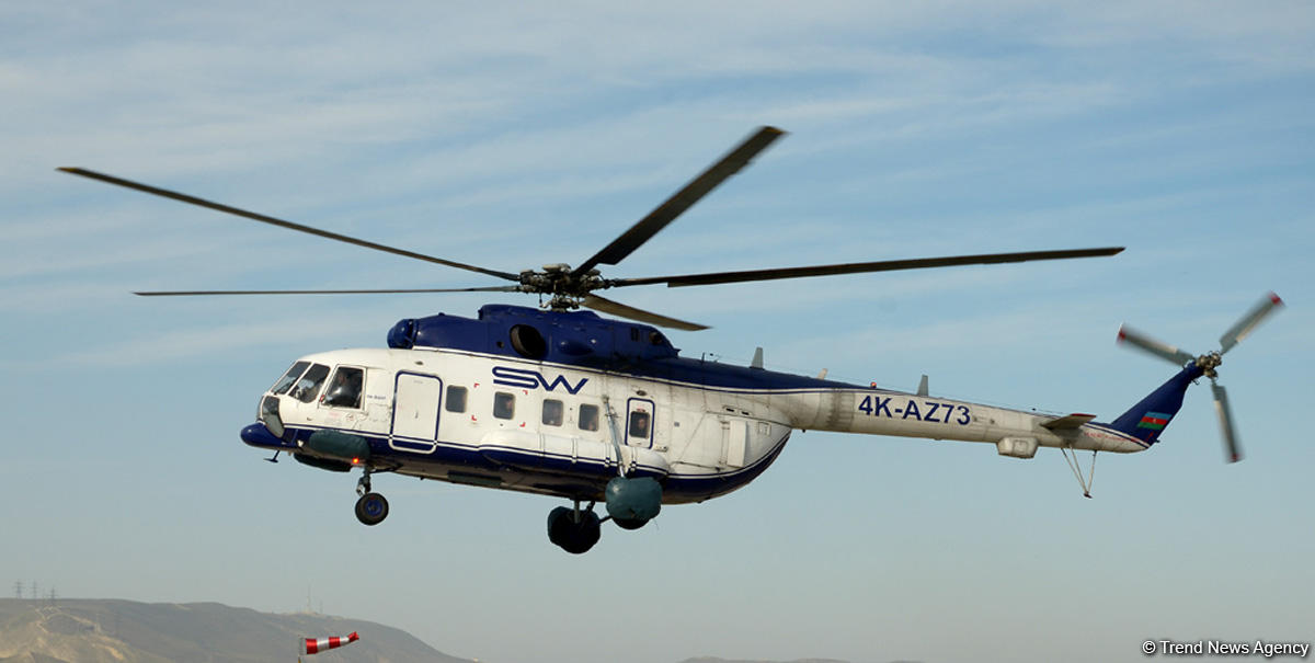 Firefighting underway at faulty platform in Caspian (PHOTO)